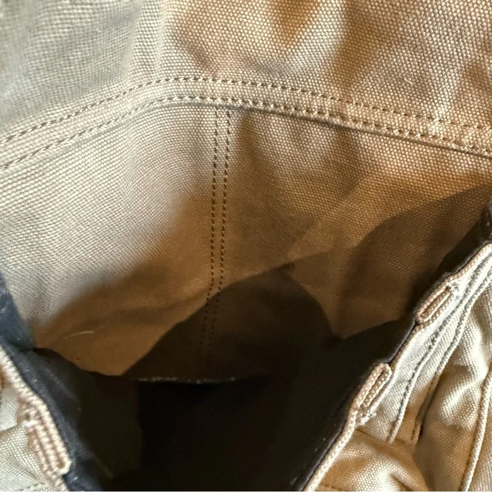 Fossil Canvas and Leather Messenger Bag - Picture 6 of 11